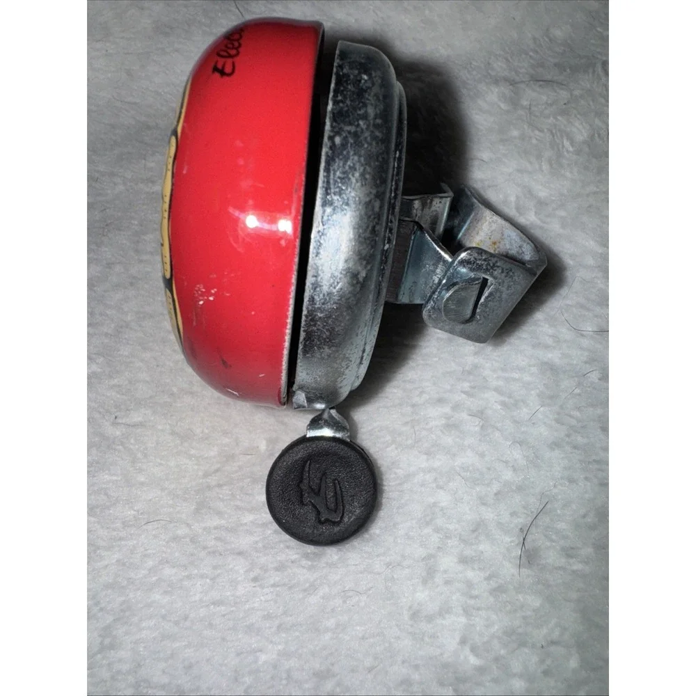 Electra Bike Bicycle BELL Metal Bell Ringer Pizza Pie Domeringer Food Pre‎ Owned